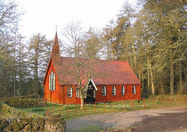 Dalswinton Barony Church Photographed by Walter Baxter