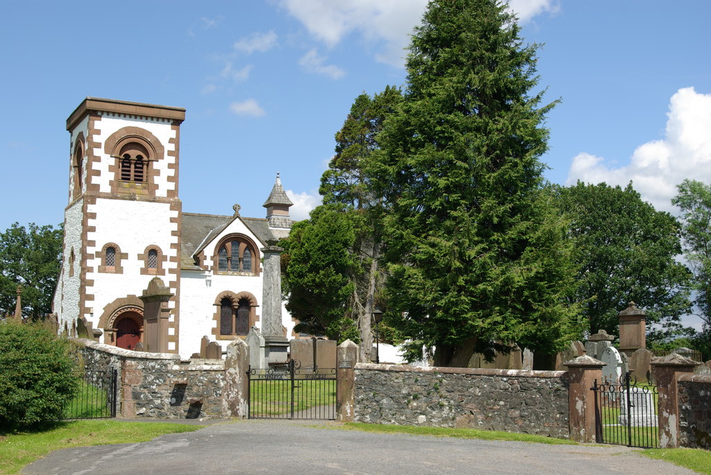 Irongray Parish Church Photographed by Leslie Barrie