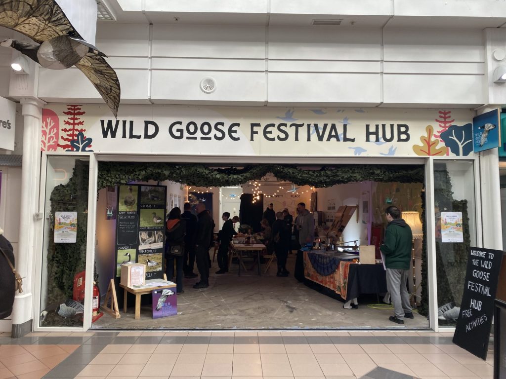 Wild Goose Festival Hub in the Loreburne Centre